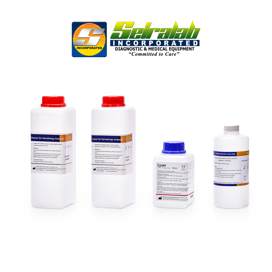 Compatible Reagents for RT-7200 / RT-7600 / RT-7600S Hematology Analyzer.